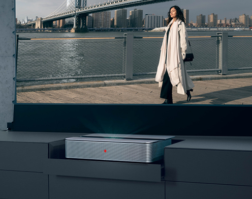 Leica Cine 4K Ultra Short-Throw Smart Home Theater Projector